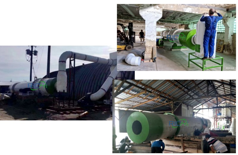 Definition of wood pellet dryer