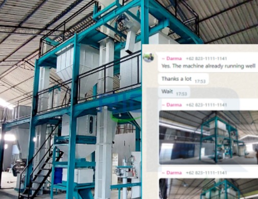 French organic poultry feed production line