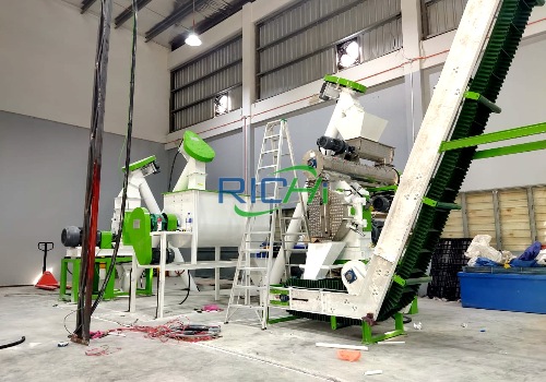 German ring die animal feed processing plant project (10 T/H)