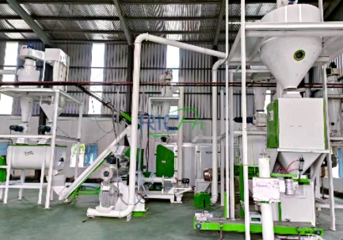 Japanese ring die aquatic + livestock and poultry feed joint production line