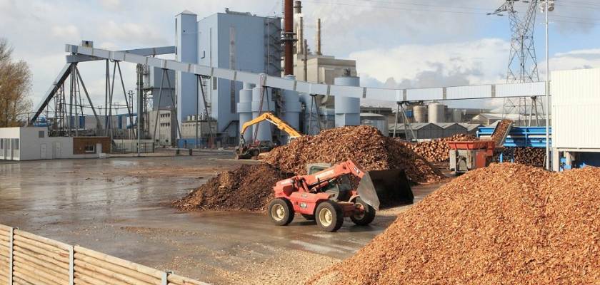 Netherlands 12 tons/hour wood dryer project