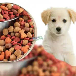 Pet food production
