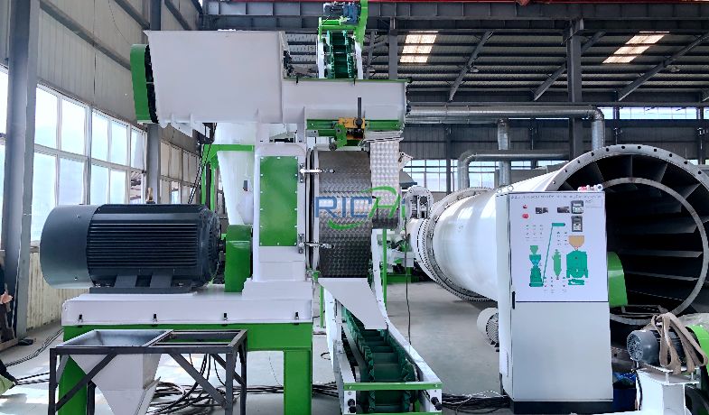 Swedish commercial heating pellet plant sawdust rotary dryer