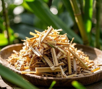 Agricultural and forestry residues (such as leaves, bagasse, grass, coffee grounds)