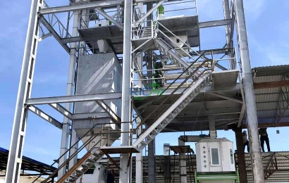 Italian Shrimp Feed Pellet Production Project