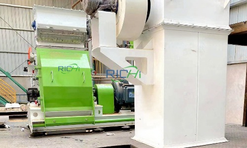 4-6T/H Wood Chip Hammer Mill for Sale Sweden