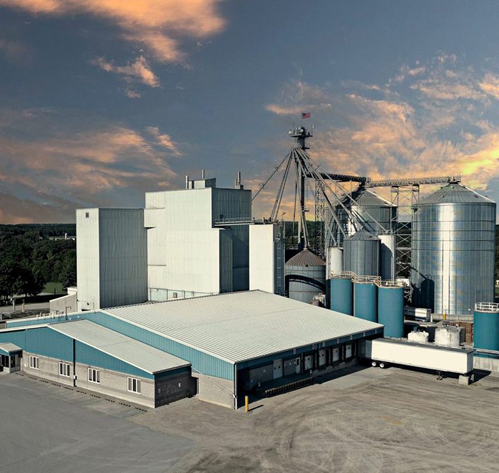 Poultry feed production line