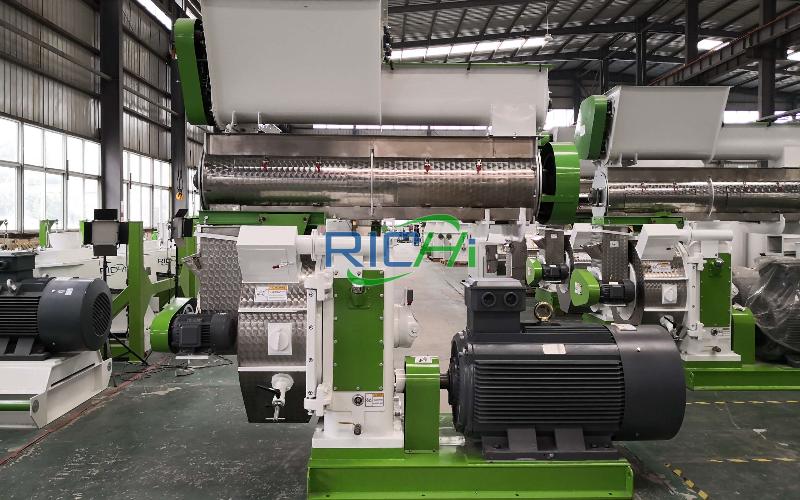 2.8-3.0T/H CZLH 520 grass pellet mill