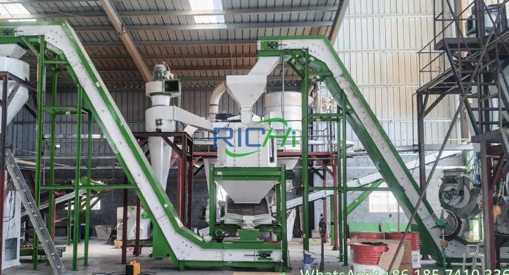 10-12T/H Cattle Feed Pellet Line for sale South Africa