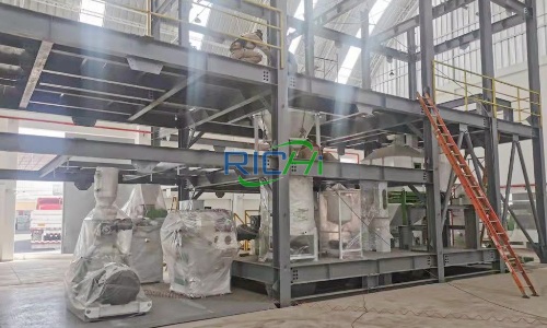 12 t/h Cattle Feed Pellet Machine for Sale Brazil