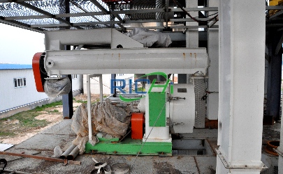 SZLH350 Pig feed pellet machine for sale Vietnam