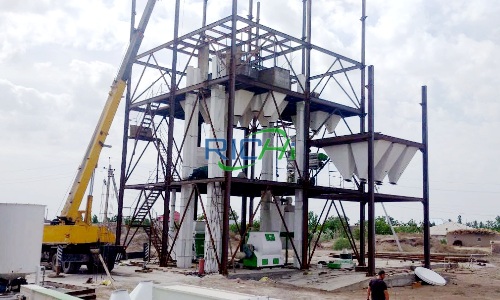 8 T/h Poultry Animal Feed Pellet Machine for Sale Nigeria