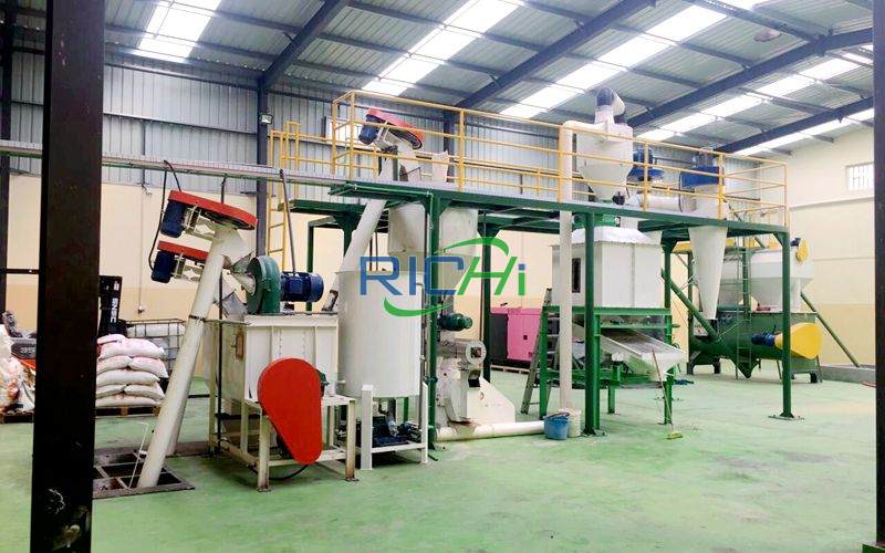 3 t/h pig feed Pelletizing Machine for sale philippines