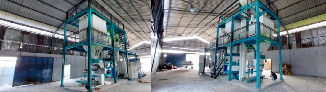 Indonesian chicken feed making machine