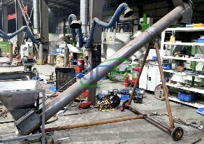 Support of screw conveyor