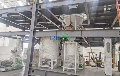 4-5 T/H chicken feed making machine for sale Indonesia