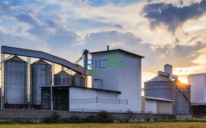 chicken feed pellet production line