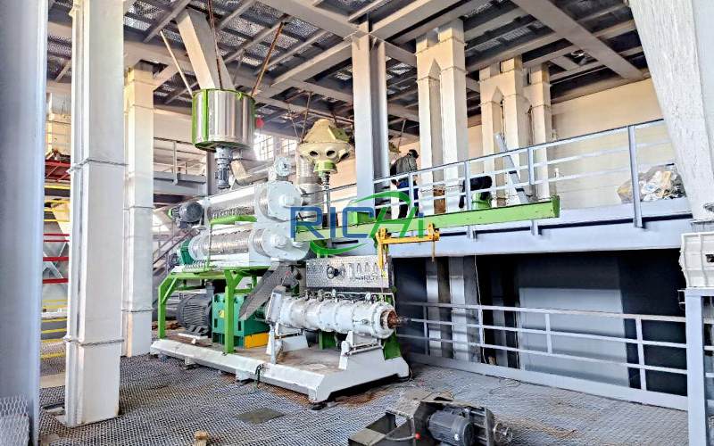 1.5-2 T/h Floating fish feed mill for sale Indonesia