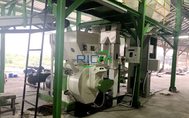 3 T/H Sawdust Pellet Machine for Indonesia Project