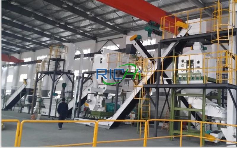 4-5 T/H Sawdust Pellet Machine for Malaysia Project