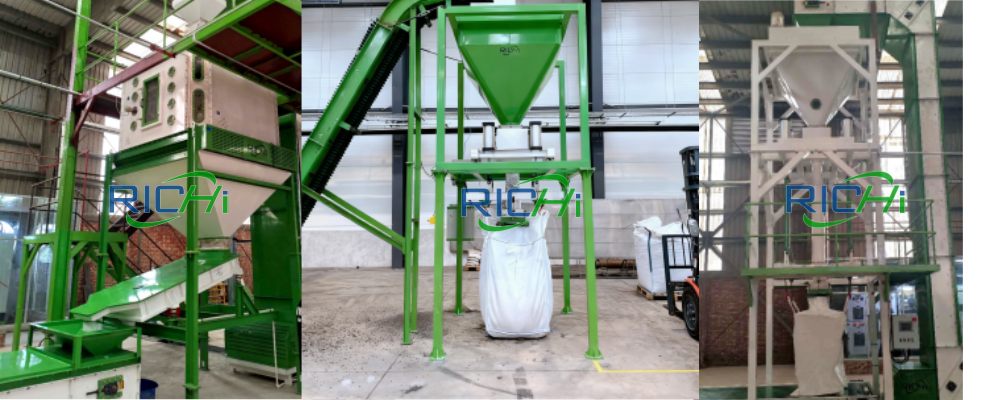 efb pellet packaging: automatic packing scale