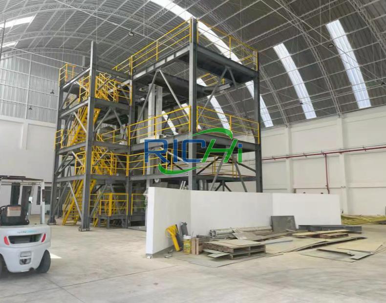 5-7T/H feed pellet production line