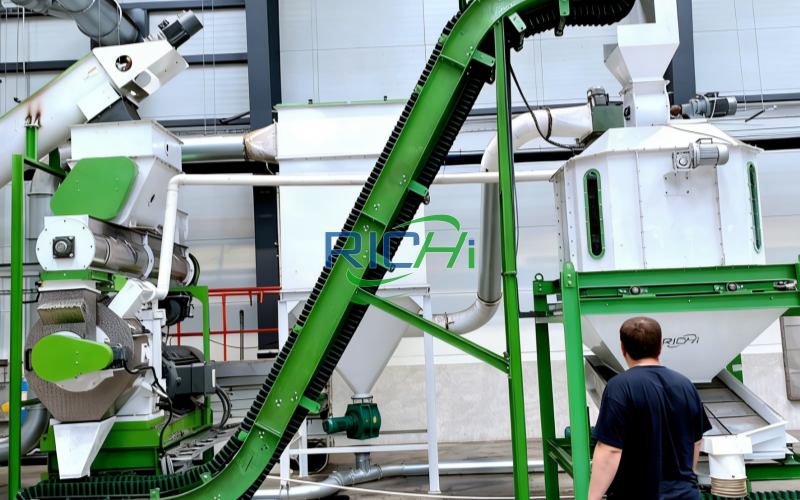 Counterflow Pellet Cooler for Sale Poland