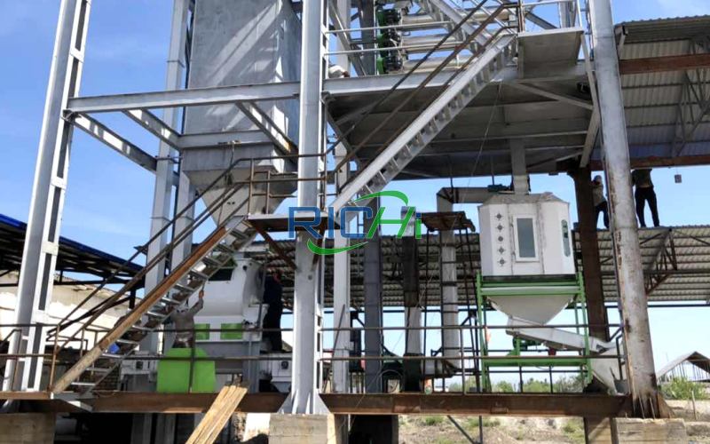 Counterflow Pellet Cooler for Sale Uzbekistan