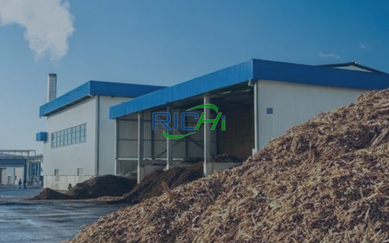 Rice husk pellet plant