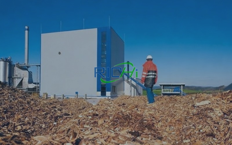 Sawdust pellet production line