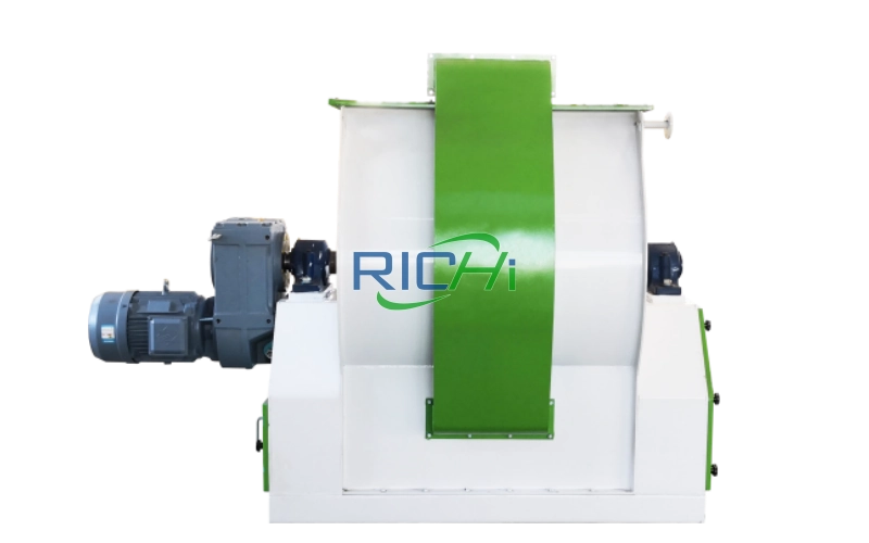 Single-shaft paddle mixer