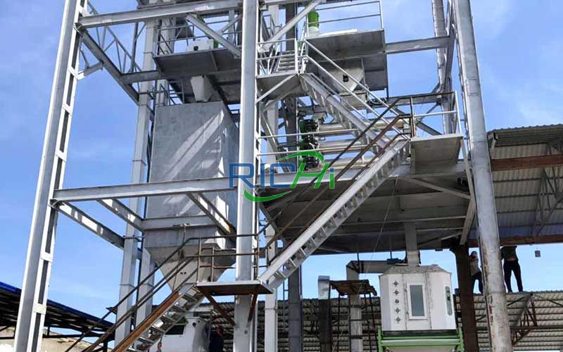 Sinking Fish Feed Production Line For Sale Uzbekistan