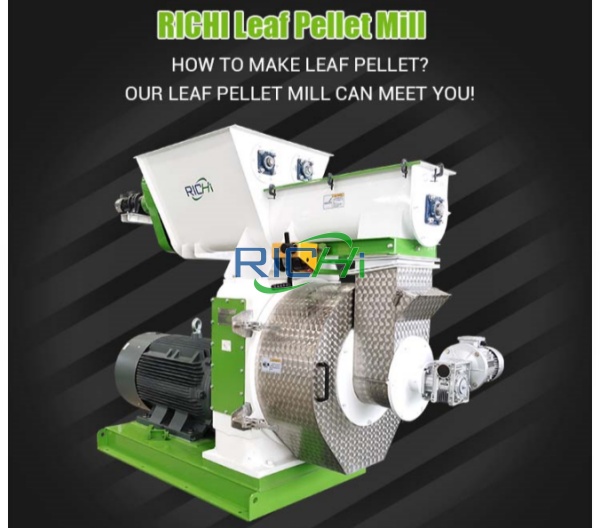 Various capacities of RICHI’s leaf pellet mill