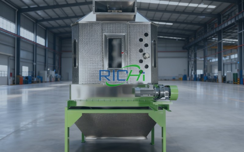 Working Principle of Counterflow Pellet Cooler