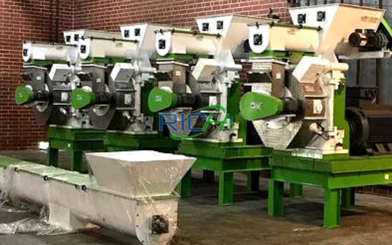 10 T/H biomass pellet production plant project in USA