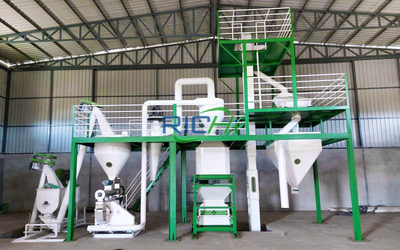1-2T/H Chicken Powder Feed Making Line Project In Türkiye