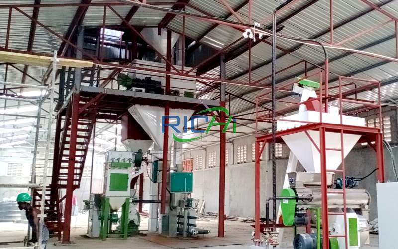 5 t/h Integrated Livestock Feed Production Line in Tanzania