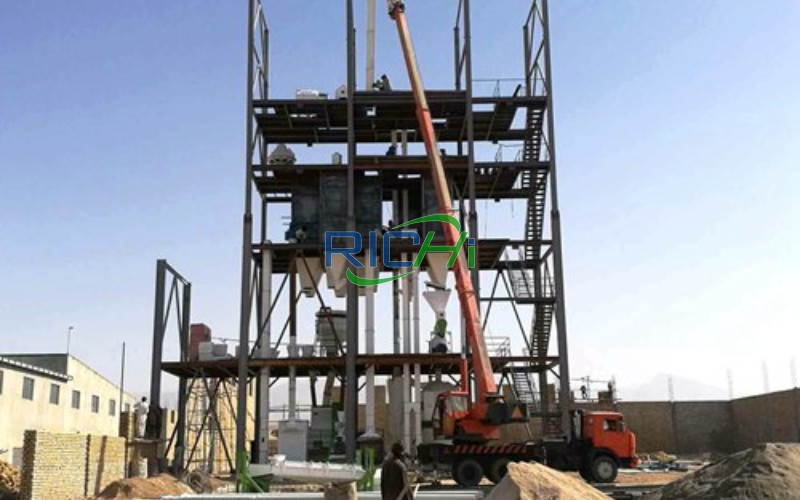 10 T/H Complete Poultry Feed Mills In Afghanistan