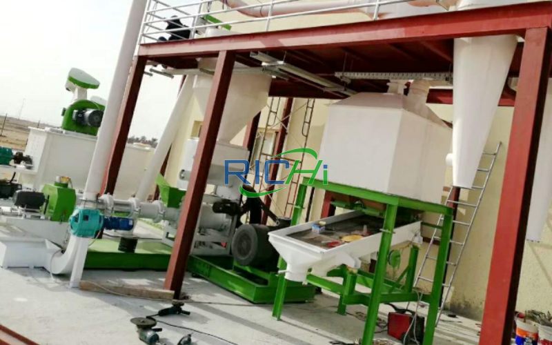 100-150KG/H Floating Fish Feed Production Line In Nigeria