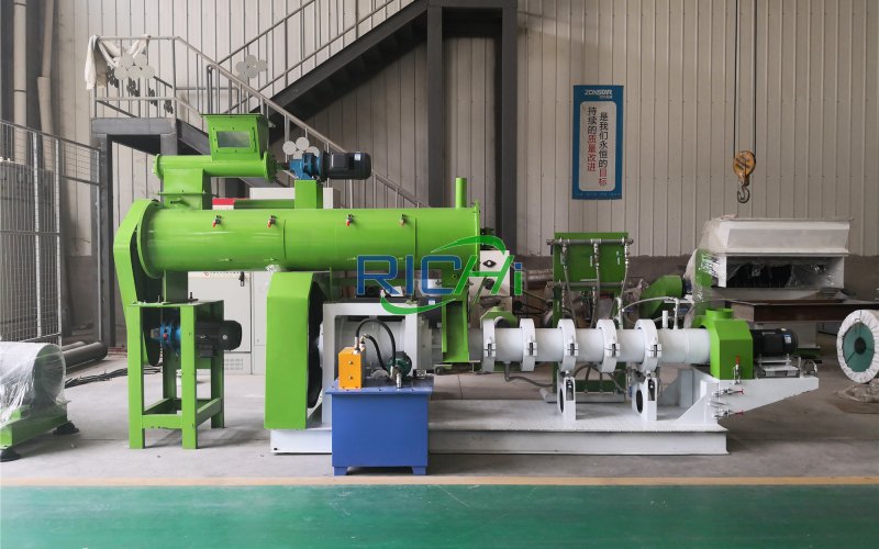 Single-screw Wet Type Fish Feed Pellet Extruder