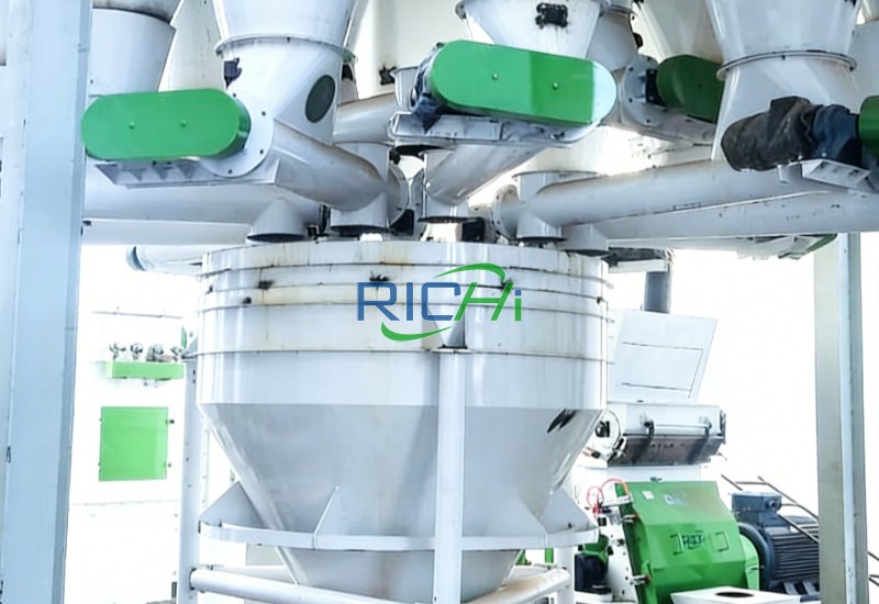 Various equipment for animal feed mill plant