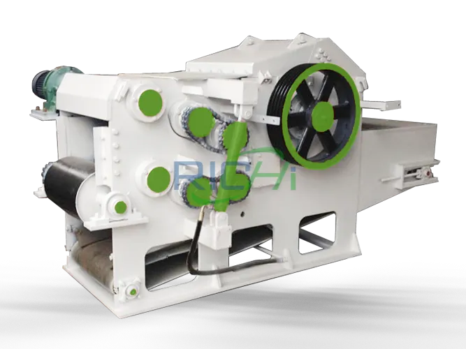 industrial wood chipper