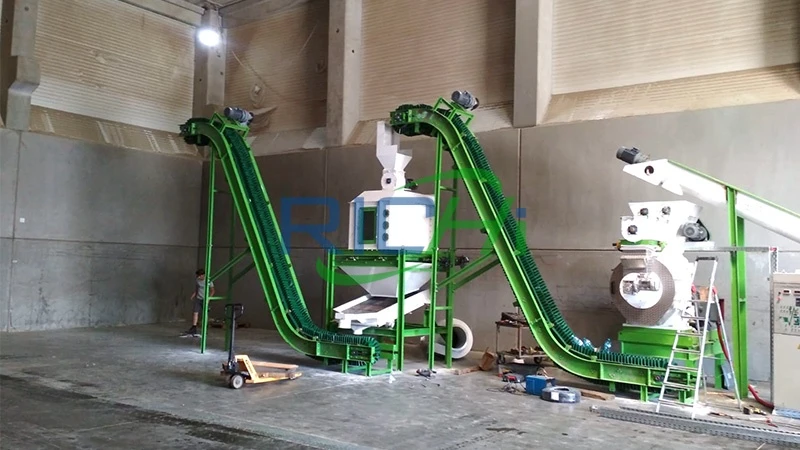 थाईलैंड में 1-2 टन प्रति घंटे जैविक उर्वरक पेलेट मशीन