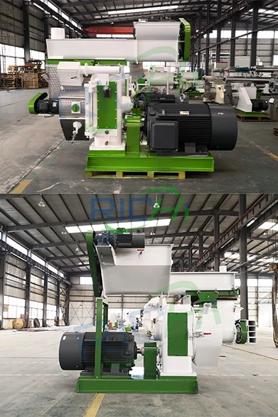 RICHI MZLH420 और 520 पेलेट मशीन यूके में बिक्री के लिए