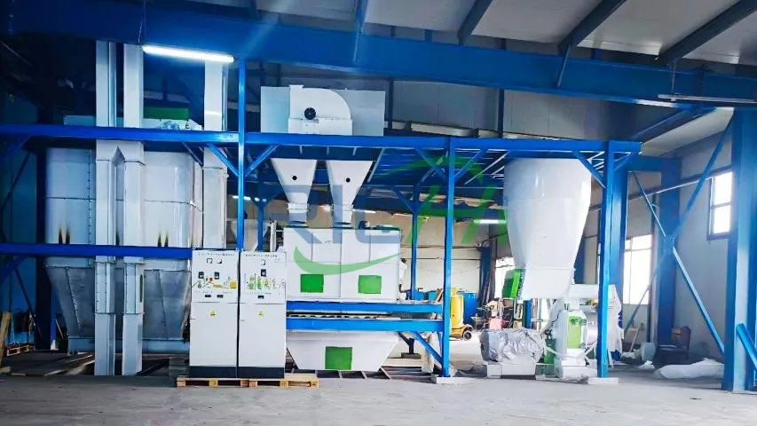 2-2.5 T/H Wood Pellet Machine Canada