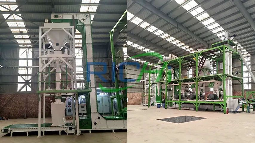 fertilizer automatic bagging machine in Bangladesh
