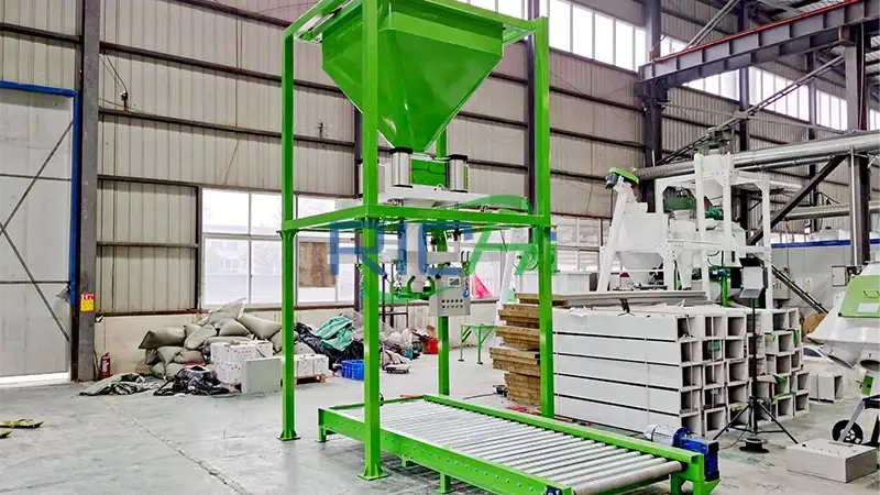 green automatic packing machine