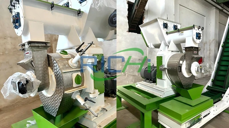 कनाडा में बिक्री के लिए 5-6 टन प्रति घंटे की वुड पेलेट प्रेस