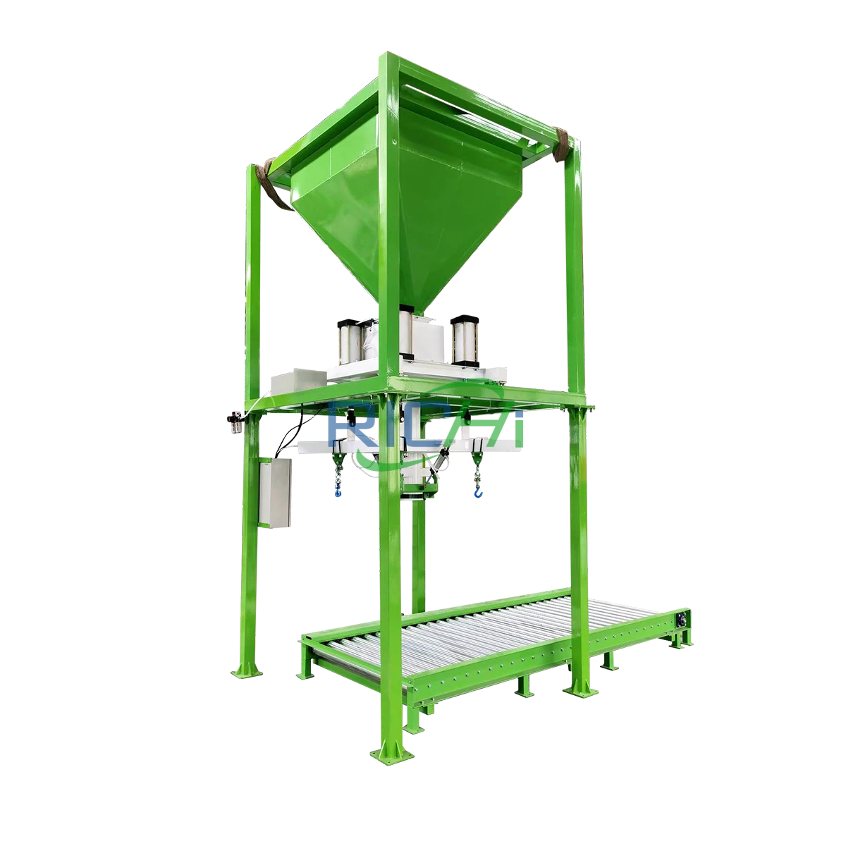 the RICHI green automatic packing machine