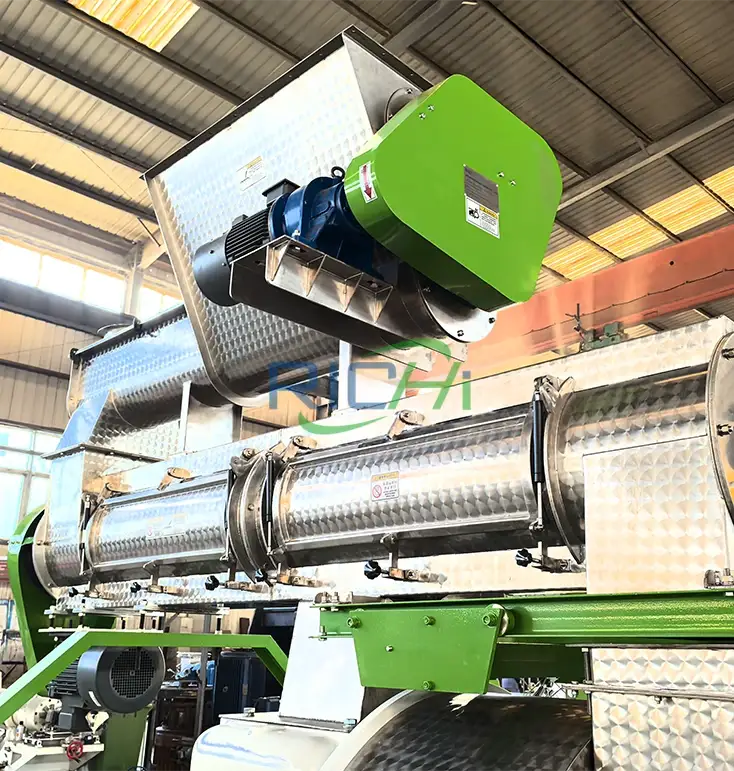 VFD feeder of goat feed pellet making machine